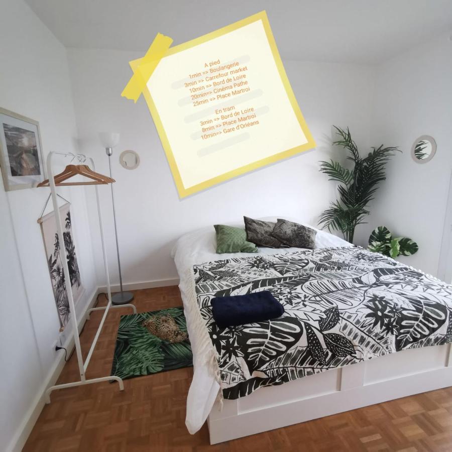 אורליאן Chambre Jungle - Tout Confort Saint Marceau מראה חיצוני תמונה